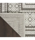 Nourison Key Largo Light Grey KLG02 2ft.2in. x 10ft. Rect. Rug