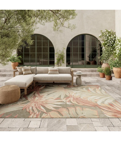 Nourison Aloha Sage Rose ALH43 9 ft. X 12 ft. Rect. Rug
