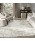 Nourison Dekor Ivory Taupe DEK04 7 ft. 10 in. X 9 ft. 10 in. Rect. Rug