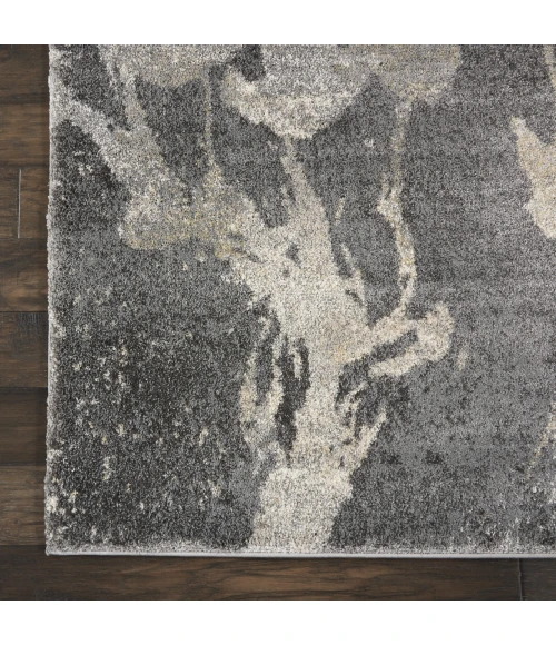 Nourison Home Fusion Grey FSS16 7ft.10in. x 10ft.6in. Rect. Rug