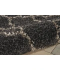 Nourison Home Amore Black AMOR2 6ft.7in. x Square Square Rug