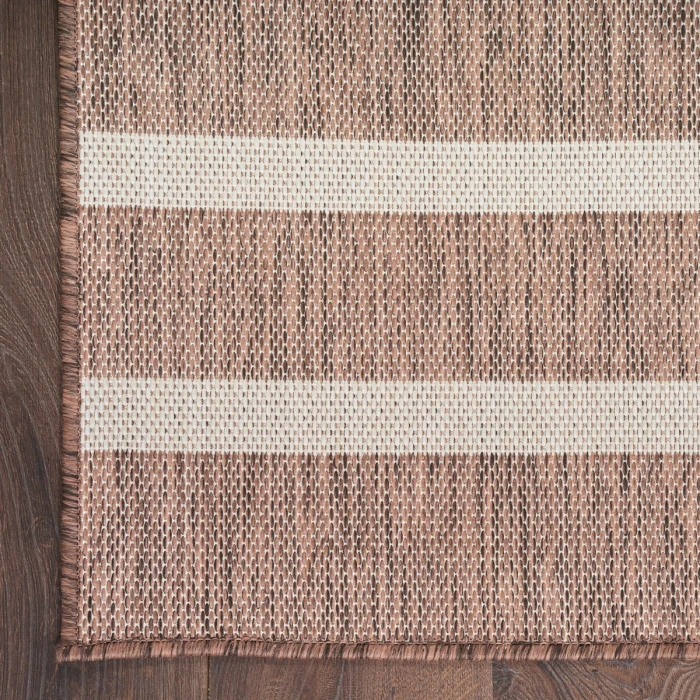 Nourison Positano Natural Ivory POS03 2 ft. 2 in. X 8 ft. Rect. Rug