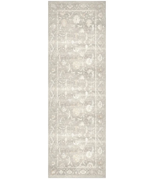 Nourison Vintage Washables Grey VWS09 2 ft. X 6 ft. Rect. Rug