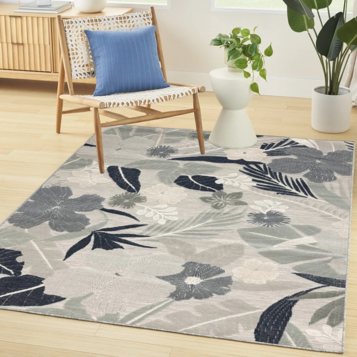 Nourison Home Suncoast Blue SNC01 4ft. x 6ft. Rect. Rug