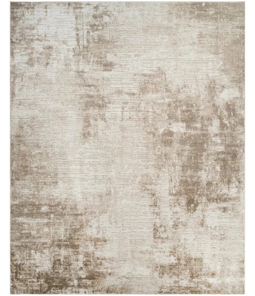 Nourison Dekor Ivory Taupe DEK07 7 ft. 10 in. X 9 ft. 10 in. Rect. Rug