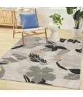 Nourison Home Suncoast Grey SNC01 4ft. x 6ft. Rect. Rug
