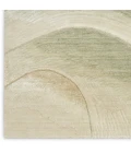 Nourison Brushlight Beige Grey BRL03 5ft.3in. x 7ft.3in. Rect. Rug