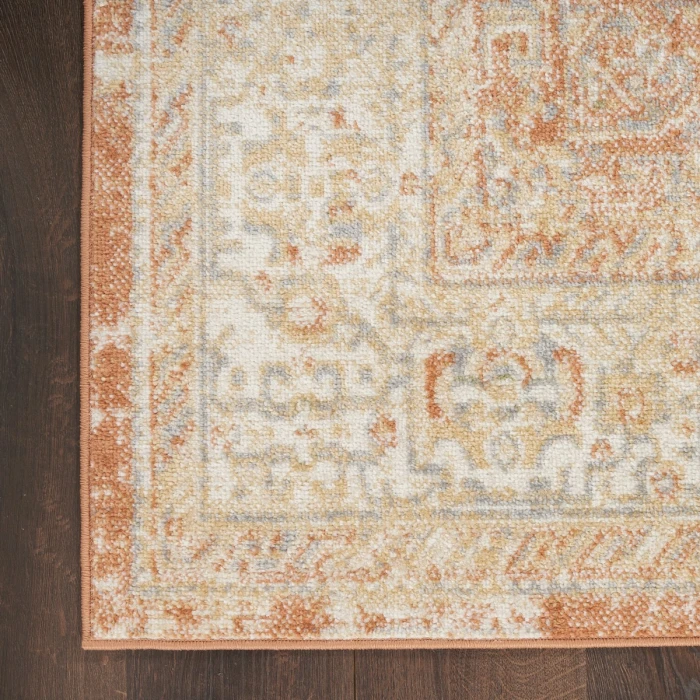 Nourison Nourison Essentials Persian Beige Rust NRE07 2 ft. 2 in. X 10 ft. Rect. Rug