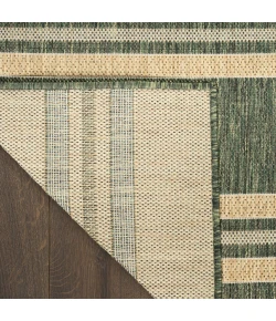 Nourison Home Horizon Indoor/Outdoor Green HOZ05 2ft.2in. x 8ft. Rect. Rug