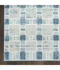 Nourison Nordic Blue NRC14 2 ft. X 6 ft. Rect. Rug