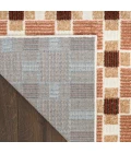 Nourison Nordic Rust NRC14 8 ft. X 10 ft. Rect. Rug