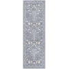 Nourison Home Botanical Washables Blue BOT04 2ft. x 6ft. Rect. Rug