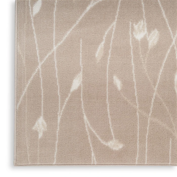 Nourison Grafix Beige GRF15 2 ft. X 6 ft. Rect. Rug
