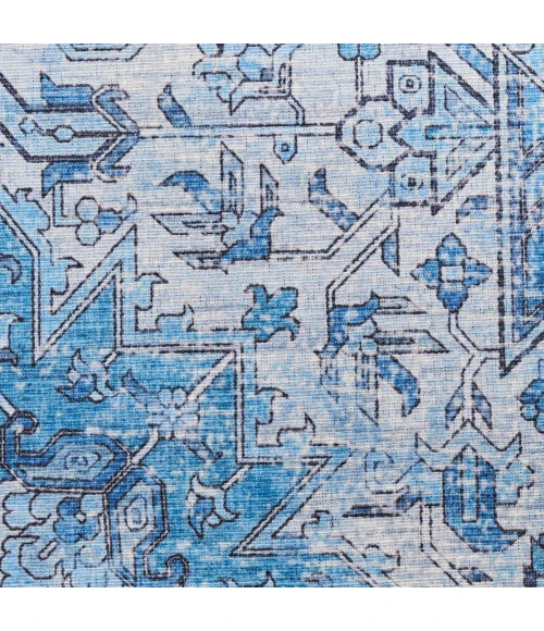 Nourison Nourison Washables Blue NWB15 9 ft. 2 in. X 12 ft. Rect. Rug