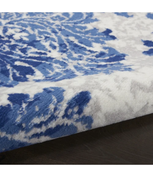 Nourison Whimsicle Ivory Navy WHS11 2ft. x 8ft. Rect. Rug