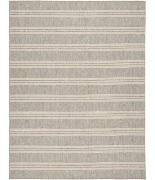 Nourison Home Horizon Indoor/Outdoor Grey HOZ05 8ft. x 10ft. Rect. Rug