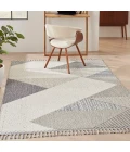 Nourison Paxton Grey Slate PAX04 5ft. 3in. x 7ft. 11in. Rect. Rug