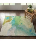 Nourison Prismatic Seafoam PRS16 2 ft. X 3 ft. Rect. Rug