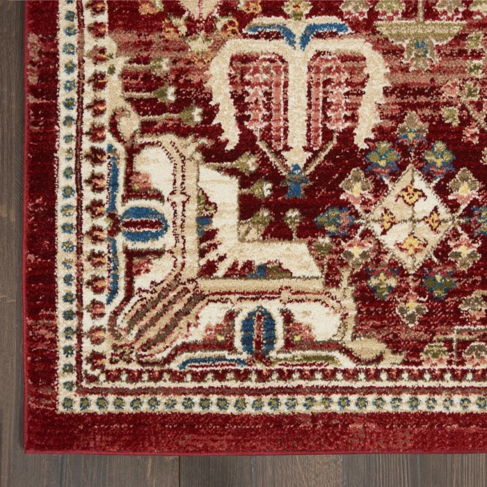 Nourison Karisma Brick Ivory KAR02 2ft. x 4ft. Rect. Rug