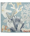 Nourison Home Suncoast Blue SNC04 2ft. x 6ft. Rect. Rug