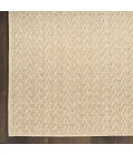 Nourison Tulum Cream TLM02 2 ft. 2 in. X 8 ft. Rect. Rug