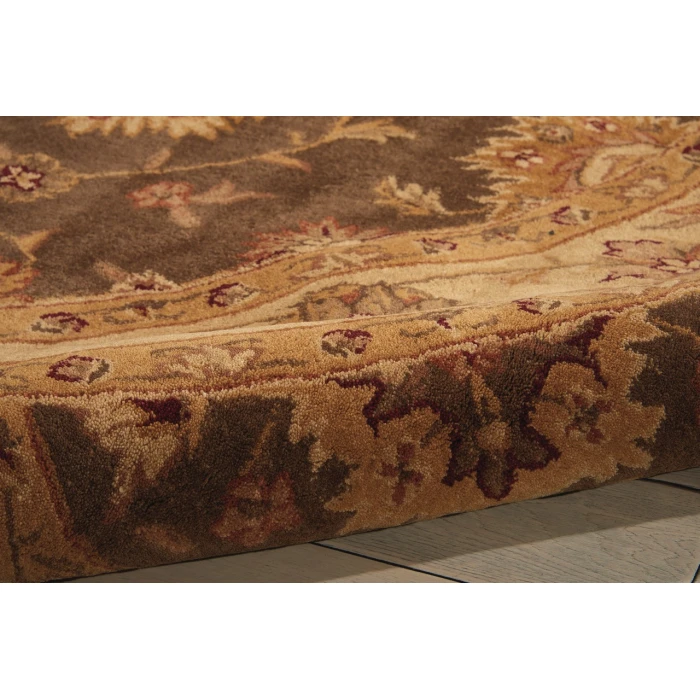 Nourison Home Heritage Hall Sable HE18 8ft. x Freeform Free Form Rug