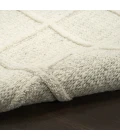 DKNY Pure Framework Cream / Ivory FRA01 8ft.6in. x 11ft.6in. Rect. Rug