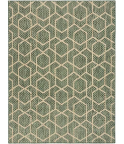 Nourison Home Horizon Indoor/Outdoor HOZ01 Green 6 ft. X 9 ft. Area Rug