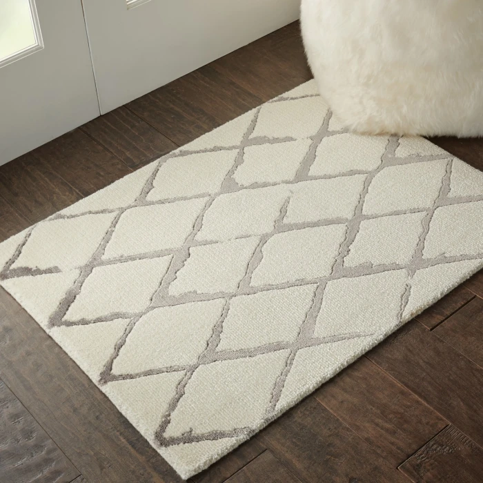 Nourison Home Twilight Grey TWI15 2ft. x 3ft. Rect. Rug