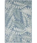 Nourison Aloha Blue ALH18 2 ft. 8 in. X 4 ft. Rect. Rug