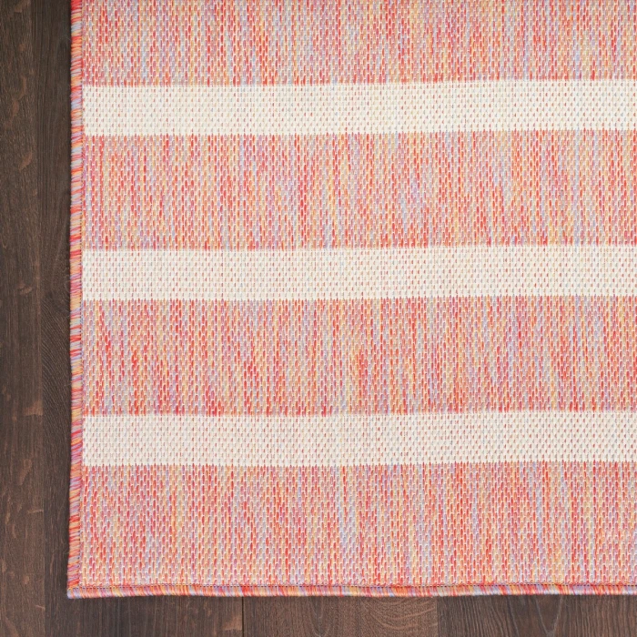 Nourison Positano Rainbow Ivory POS03 5 ft. X 7 ft. Rect. Rug