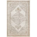 Nourison Home Astra Machine Washable ASW11 Grey 3 ft. 3 in. X 5 ft. Area Rug