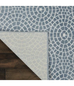Nourison Home Urban Chic Blue URC04 9ft. x 12ft. Rect. Rug