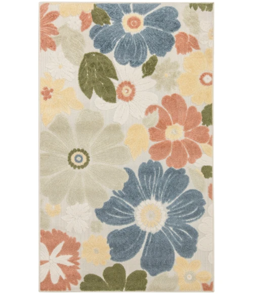 Nourison Aloha Multicolor ALH42 2 ft. 8 in. X 4 ft. Rect. Rug
