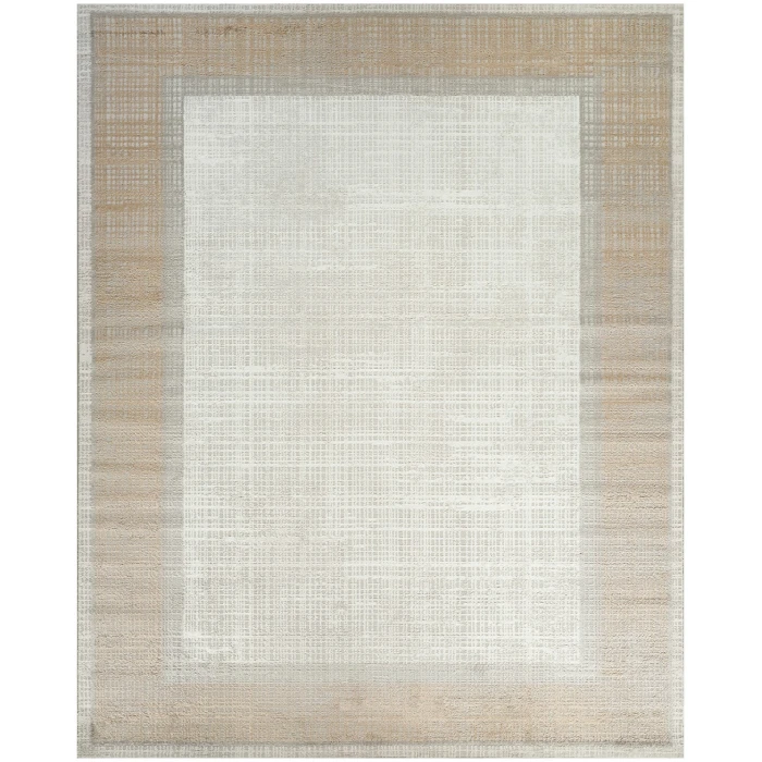 Nourison Dekor Grey DEK06 7 ft. 10 in. X 9 ft. 10 in. Rect. Rug