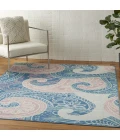 Nourison Home Jubilant Blue JUB13 6ft. x 9ft. Rect. Rug