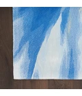 Nourison Prismatic Blue Multicolor PRS37 4 ft. X 6 ft. Rect. Rug