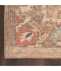 Nourison Vintage Washables Taupe Multicolor VWS09 4 ft. X 6 ft. Rect. Rug