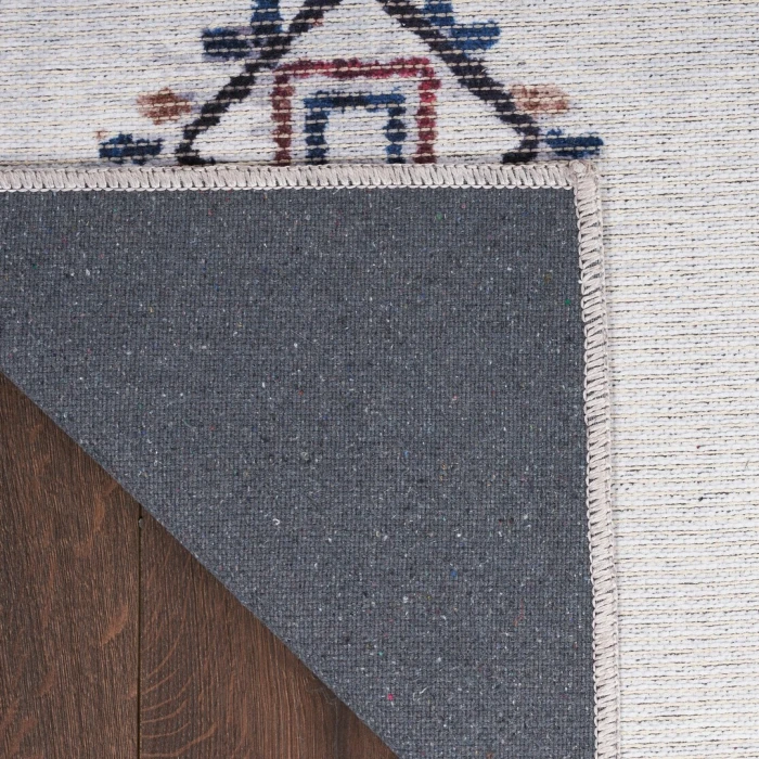 Nourison New Concept Washables Ivory Multicolor SR108 2ft. 2in. x 8ft. Rect. Rug