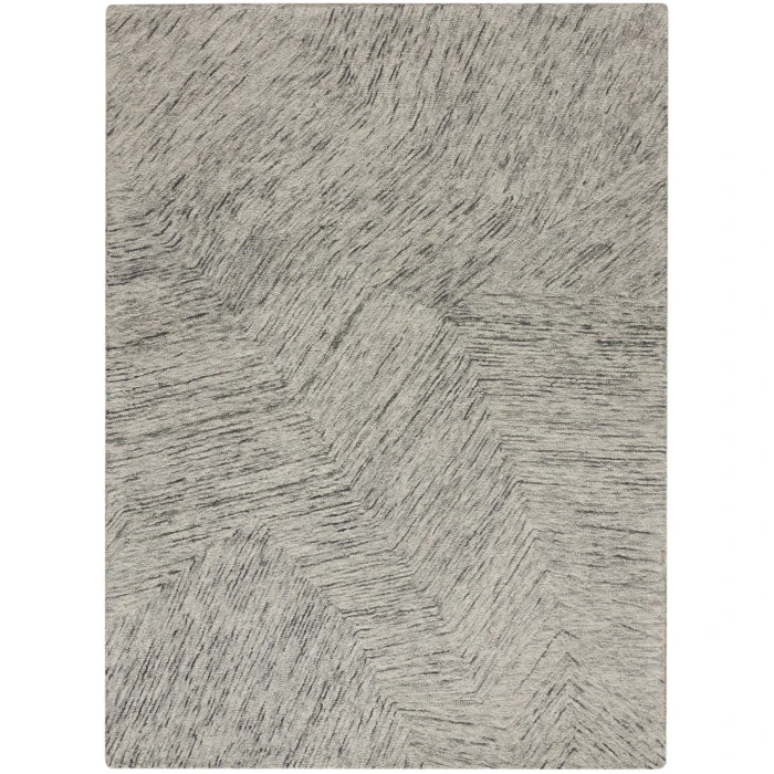 DKNY Pure Angles Grey ANG01 4 ft. X 6 ft. Rect. Rug