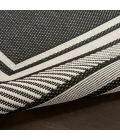 Nourison Horizon Indoor/Outdoor Black HOZ03 3 ft. X 5 ft. Rect. Rug