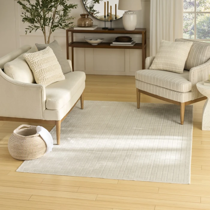 Nourison Home Washable Charm Cream / Ivory WCH02 5ft. x 7ft. Rect. Rug