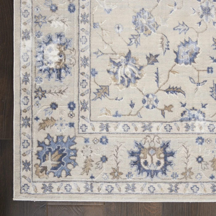 Nourison Home Silky Textures Blue SLY09 7ft.10in. x 10ft.6in. Rect. Rug