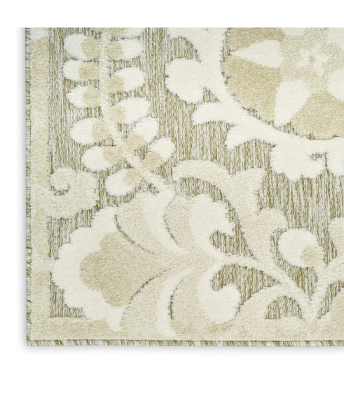 Nourison Aloha Ivory Sage ALH17 5 ft. 3 in. X 7 ft. 5 in. Rect. Rug