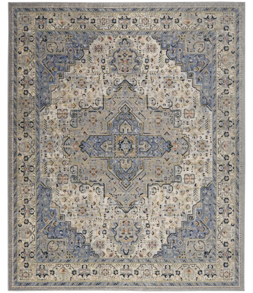Nourison Nourison Essentials Persian Blue NRE07 10 ft. X 14 ft. Rect. Rug