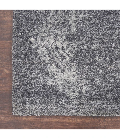 Nourison Silk Shadows Graphite SHA14 2 ft. X 3 ft. Rect. Rug