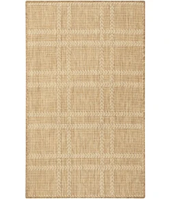 Nourison Home Horizon Indoor/Outdoor Tan HOZ04 3ft. x 5ft. Rect. Rug