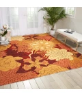 Nourison Home South Beach Red SOU07 8ft. x 10ft.6in. Rect. Rug
