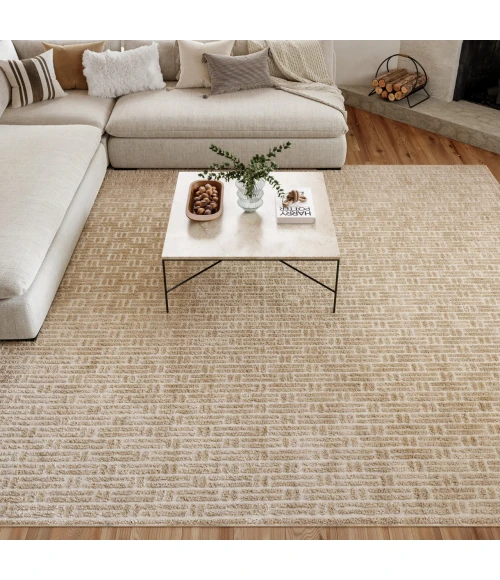 Nourison Home Washable Charm Beige WCH02 9ft. x 12ft. Rect. Rug