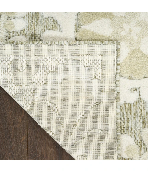 Nourison Aloha Ivory Sage ALH17 5 ft. 3 in. X 7 ft. 5 in. Rect. Rug